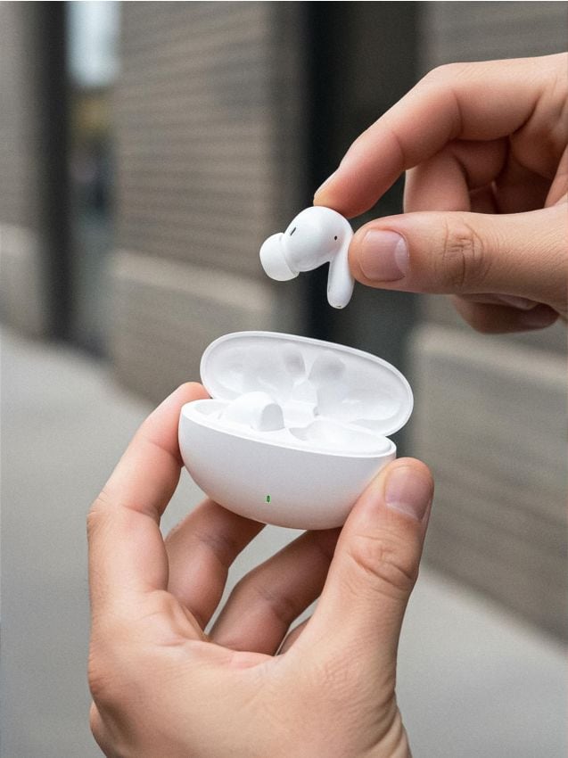 Sinsay - Bezdrôtové slúchadlá - biela