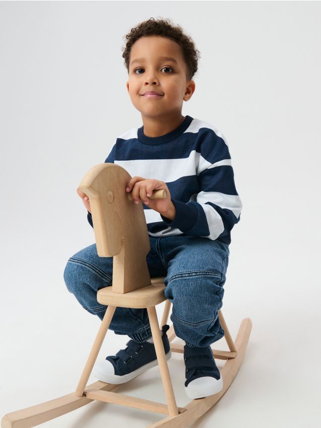 Sinsay - Teniși de pânză - bleumarin