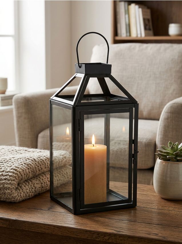 Sinsay - Felinar metalic - negru