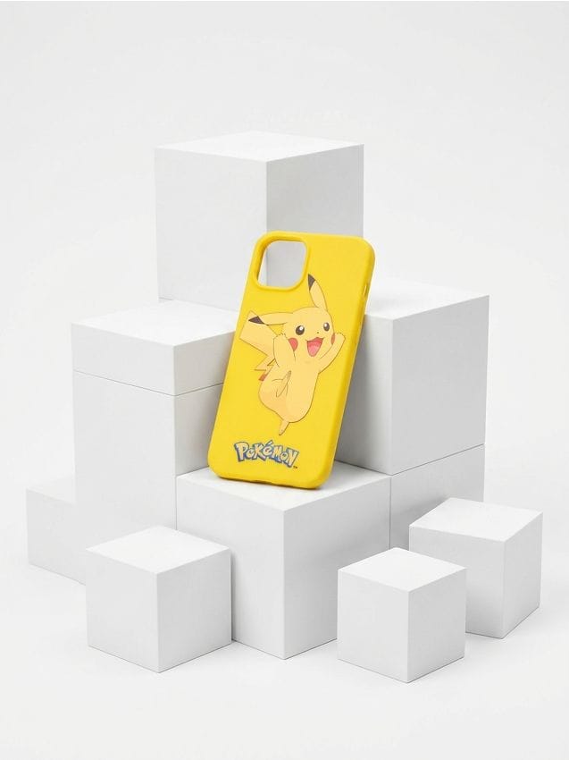 Custodia per iPhone 13/14 Pokémon - giallo
