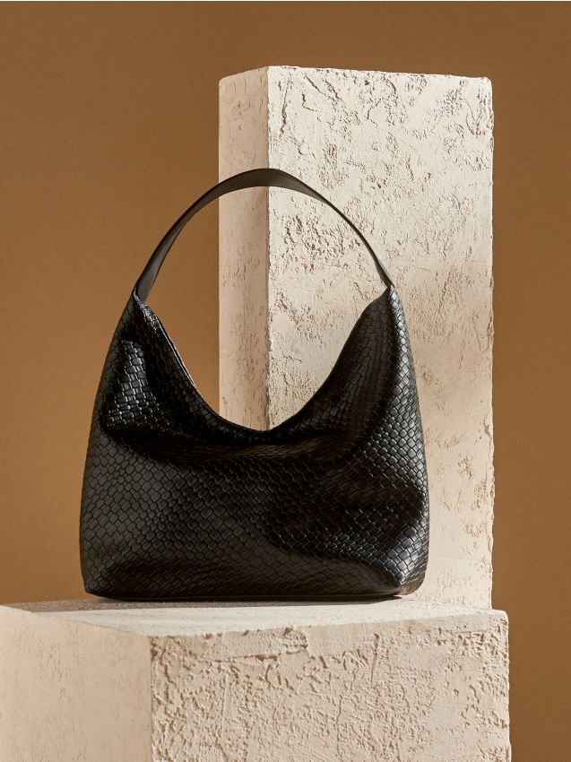 Hobo-Tasche aus Kunstleder - SINSAY