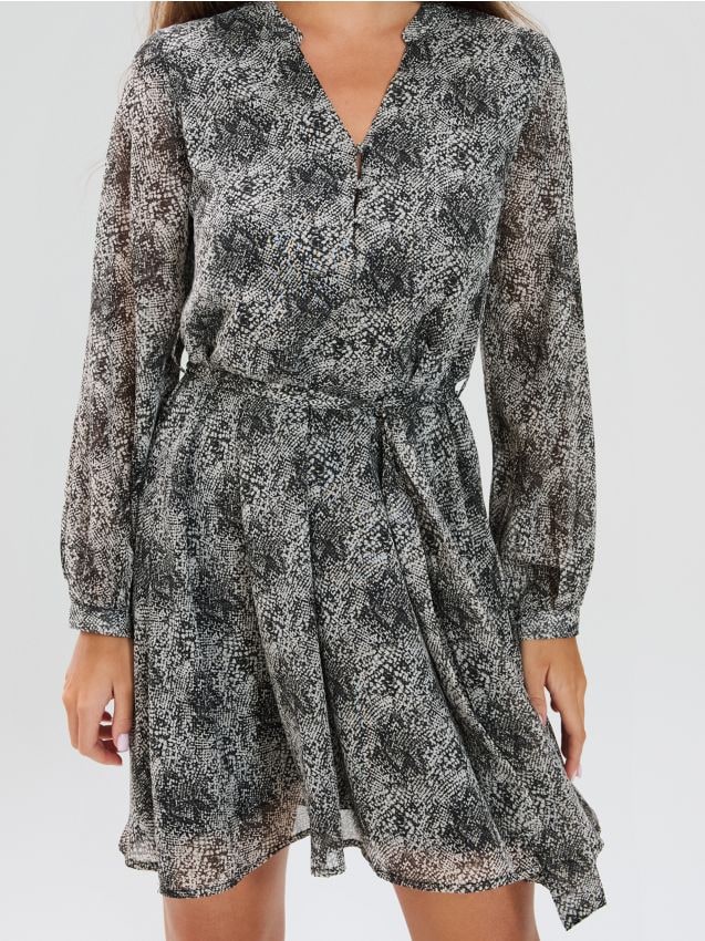 Sinsay - Rochie cu model animal - multicolor