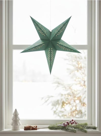 LED lampička ve tvaru hvězdy