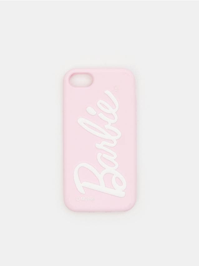 Sinsay - Etui iPhone 6/7/8/SE Barbie - różowy