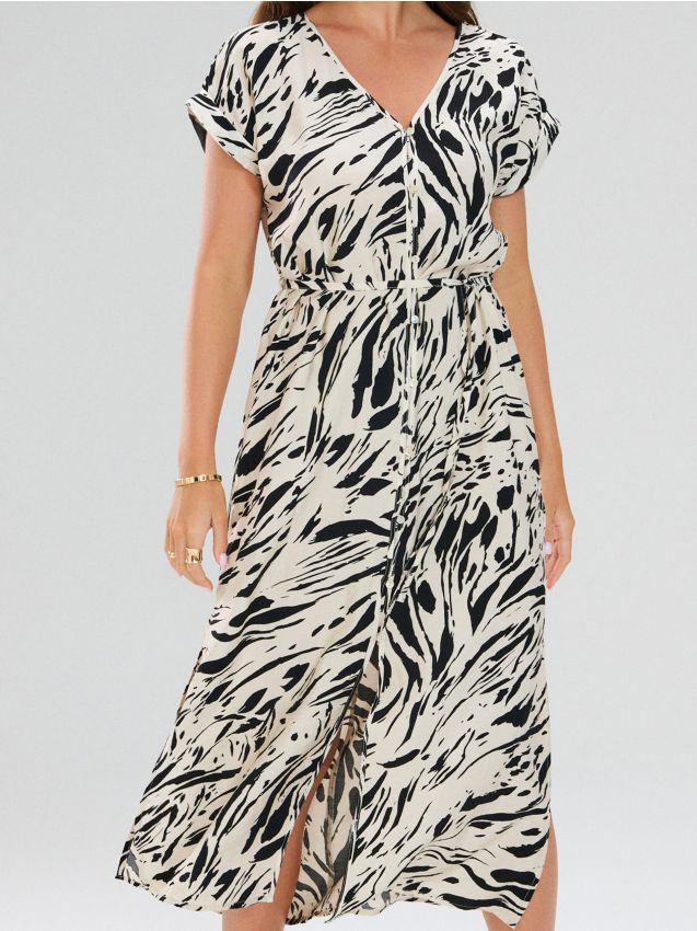 Sinsay - Rochie midi - multicolor