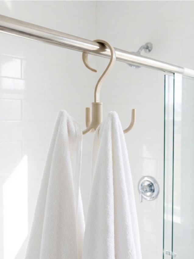 Sinsay - Suport suspendat de baie pentru prosoape - maro