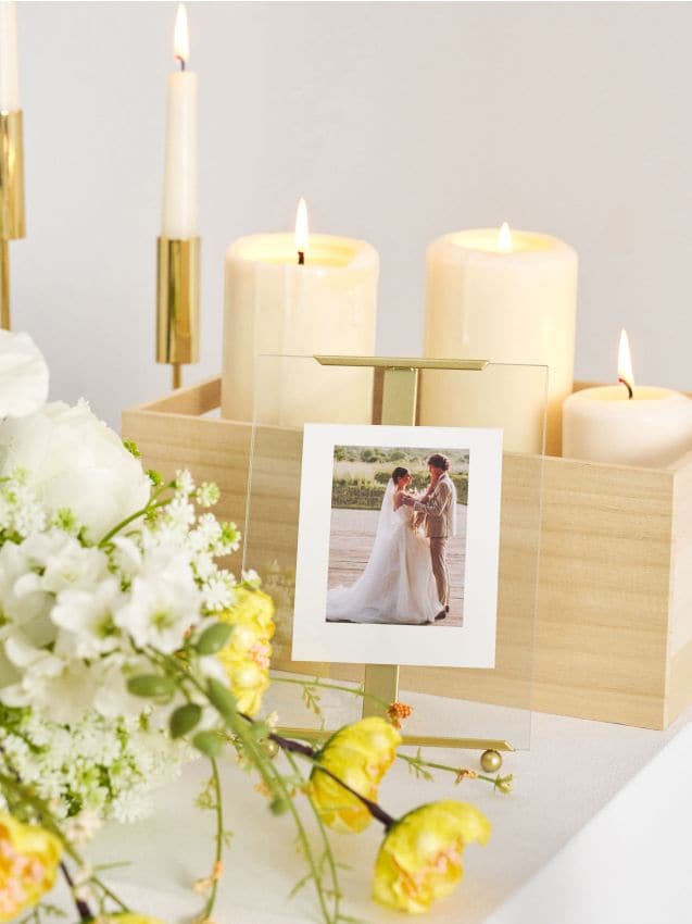 Sinsay - Ramă foto de nuntă - auriu