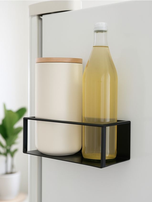 Sinsay - Kovová nástenná polica - čierna