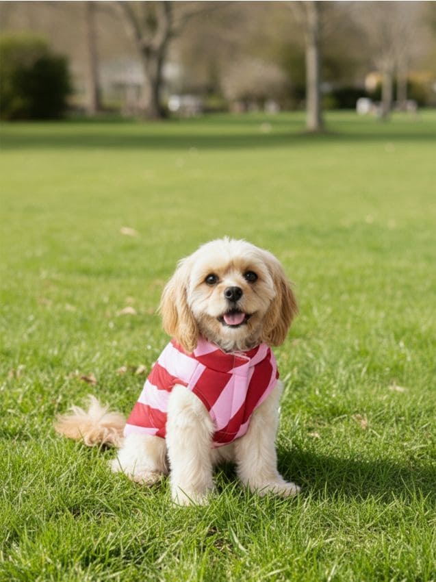 Sinsay - Hăinuță de Valentine’s pentru animal de companie cu dungi - multicolor