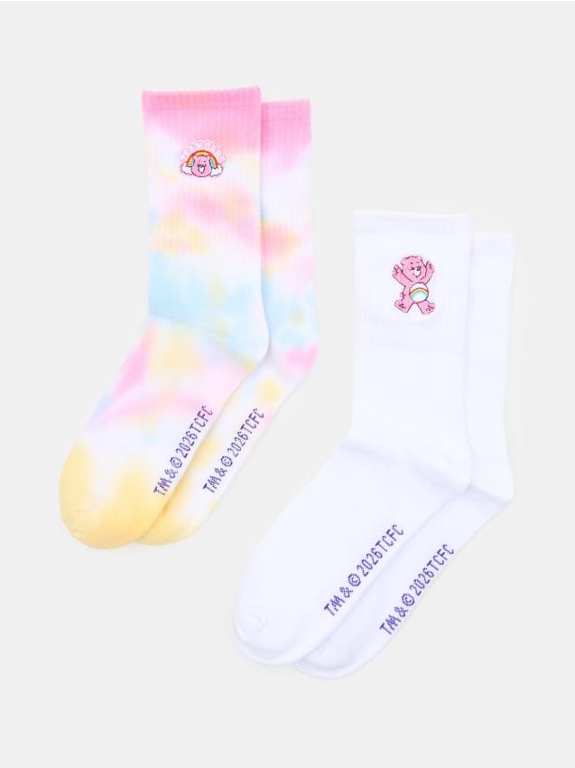 Sinsay - Skarpetki 2 pack Care Bears - wielobarwny