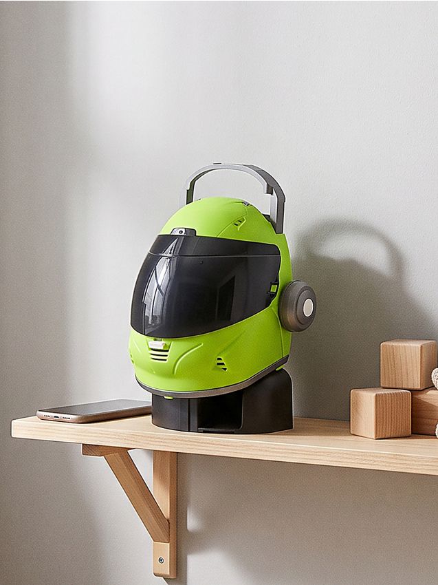 Sinsay - Jucărie - Cască pliabilă cu mașinuțe și accesorii - verde
