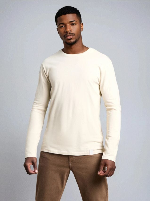 Sinsay - Tricou din bumbac basic - nude