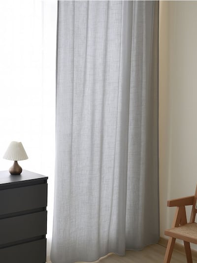 Gładka zasłona na kołach 2 pack