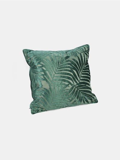Dekokissen mit Pflanzenmuster