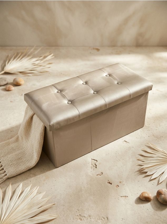 Sinsay - Puf cu funcție de depozitare - gri-închis