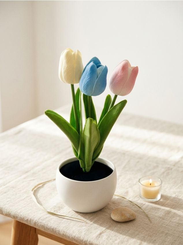 Sinsay - Lalele decorative în ghiveci - multicolor