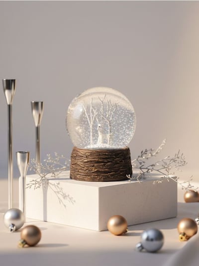 Božična snežna krogla