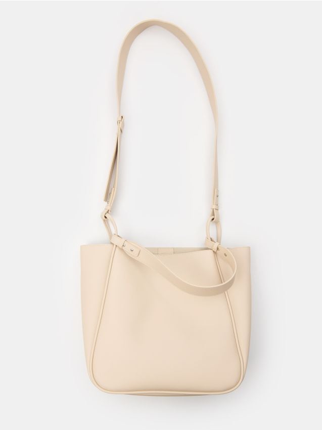 Torebka shopper z odpinaną kosmetyczką - SINSAY