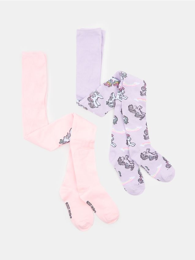 Sinsay - Súprava 2 pančúch My Little Pony - biela