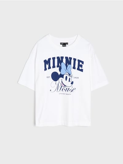 Puuvillane t-särk pildiga Minnie Mouse