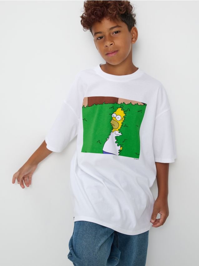 Sinsay - Tričko The Simpsons - biela