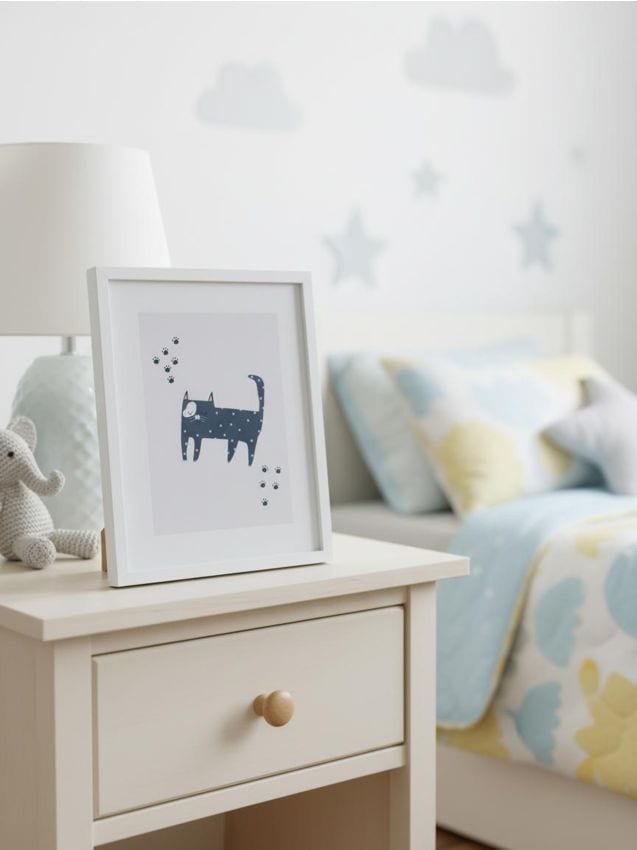 Sinsay - Ozdoba na stenu - tmavomodrá