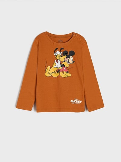 Tričko s dlouhými rukávy Disney