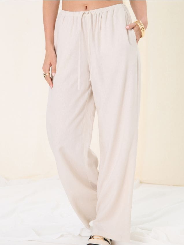 Wide leg pantalone - SINSAY