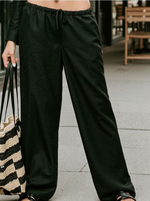 Wide leg kelnės - SINSAY