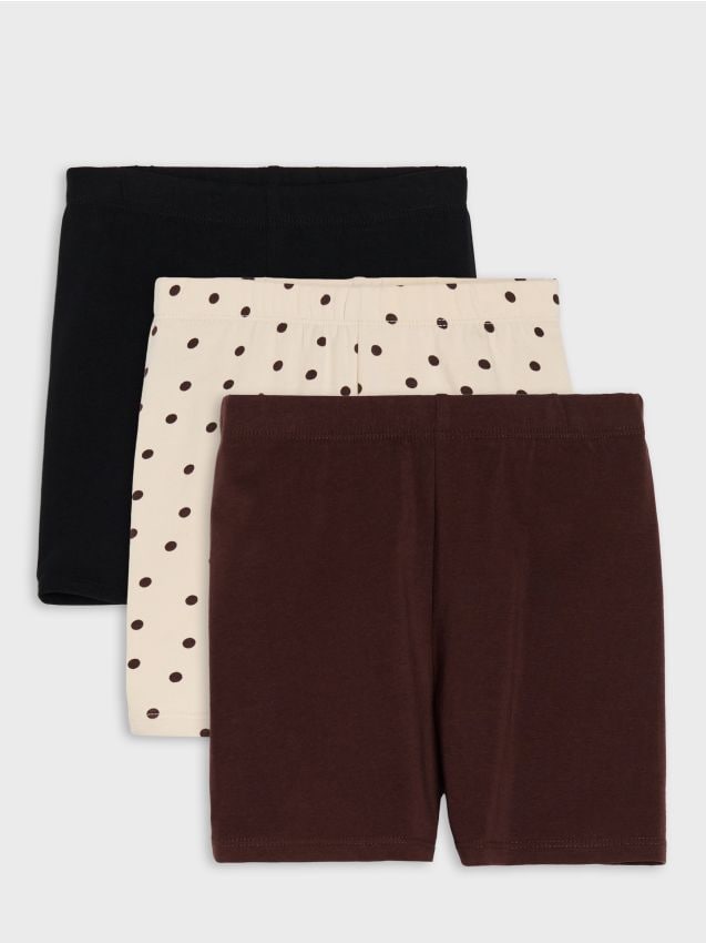 Sinsay - Colanți din bumbac 3 pack - multicolor