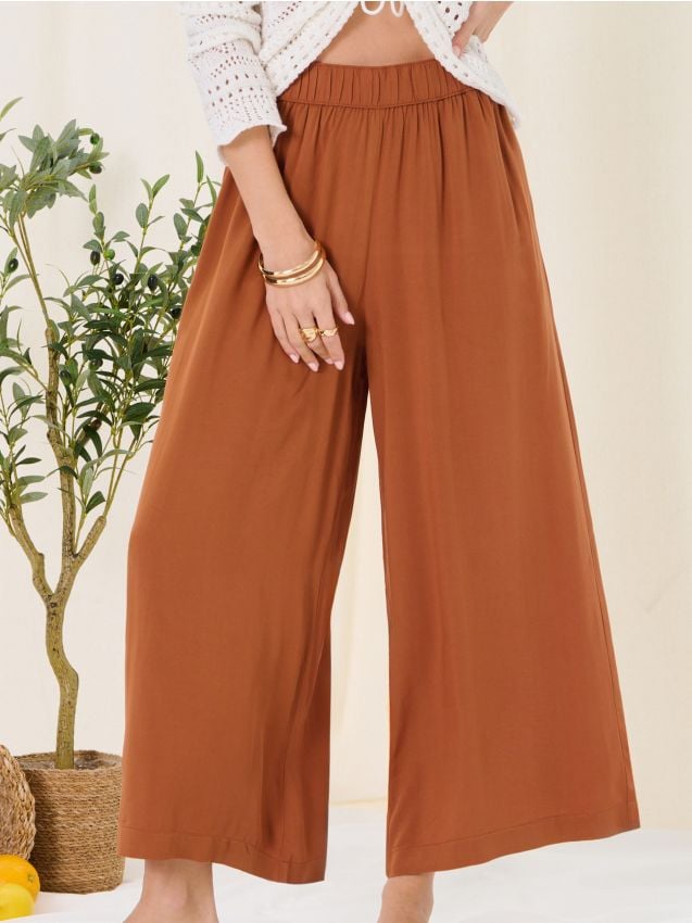 Culotte pantalone od viskoze - SINSAY