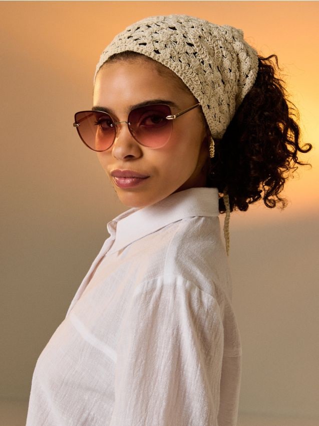 Sinsay - Ochelari de soare - auriu