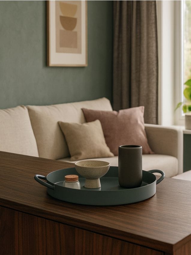 Sinsay - Ozdobný podnos - modrozelená