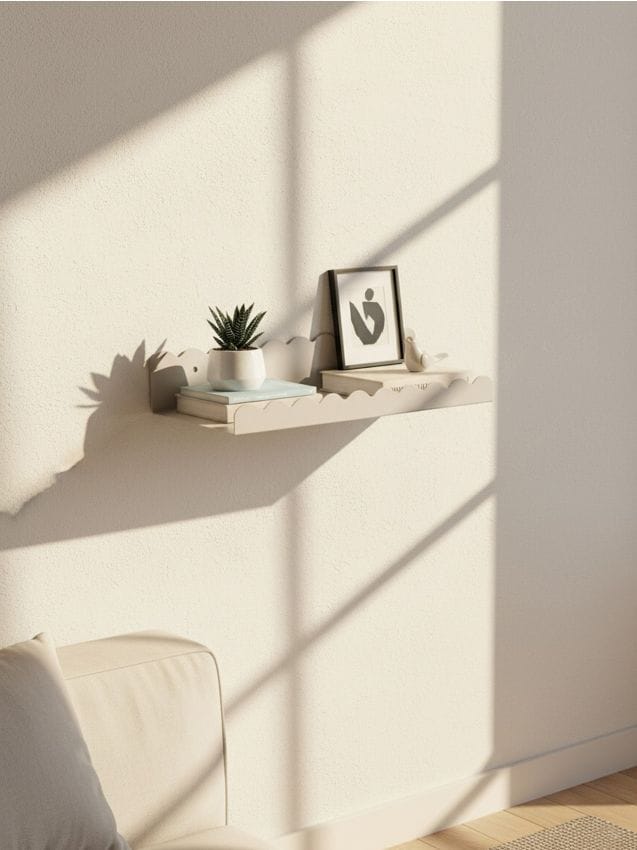 Sinsay - Nástenná polica - béžová