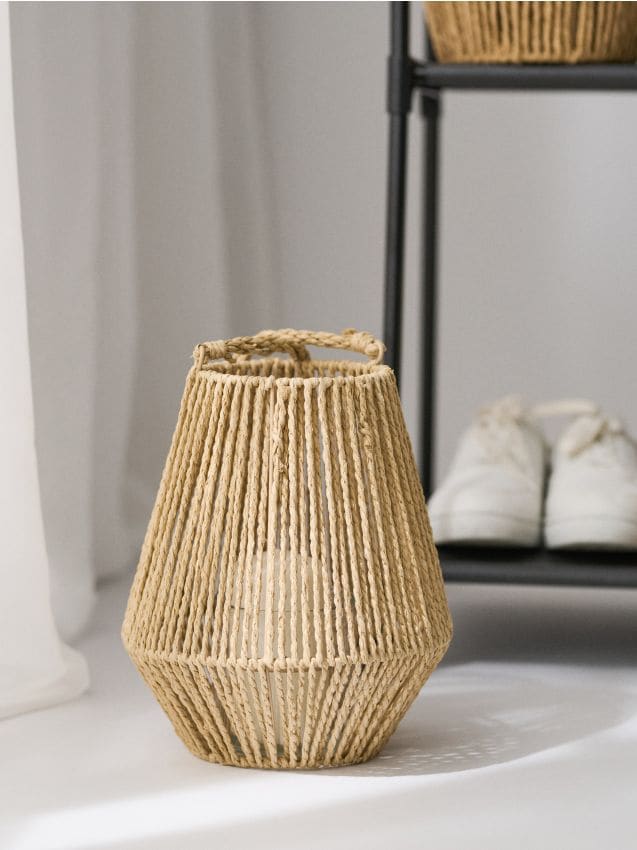 Sinsay - Lampion împletit - bej