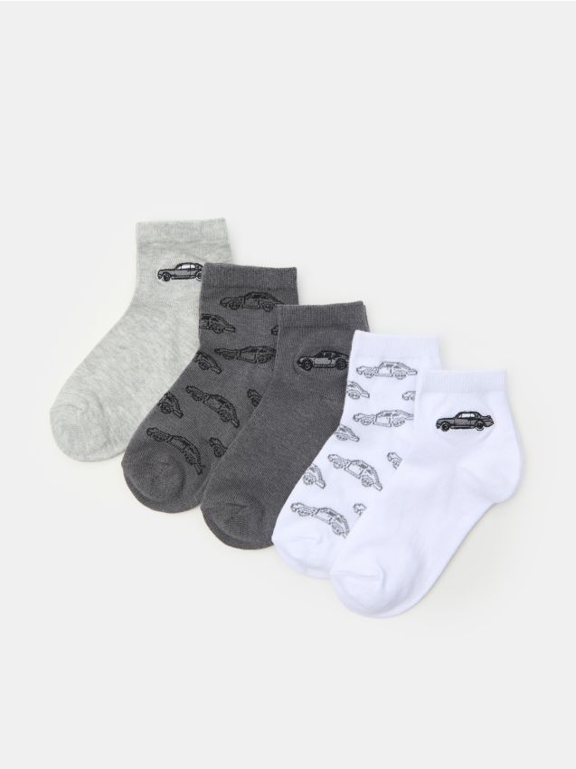 Wzorzyste skarpetki 5 pack - SINSAY