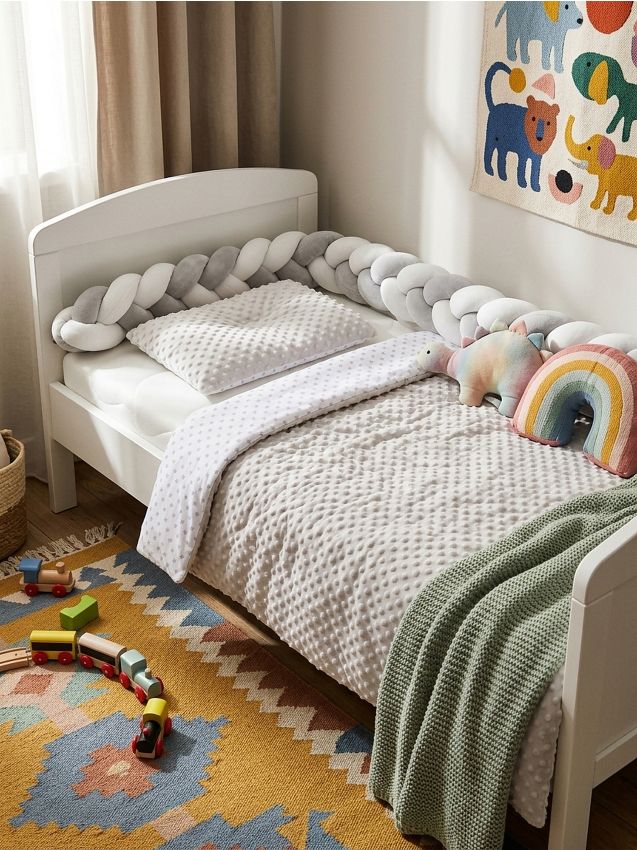 Sinsay - Perna de tip împletitură - gri deschis