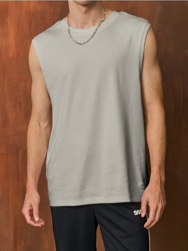 Sinsay - Tank top - grigio chiaro