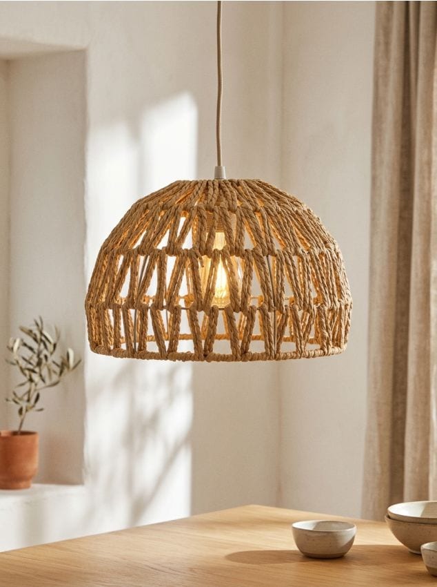 Sinsay - Abajur împletit - nude