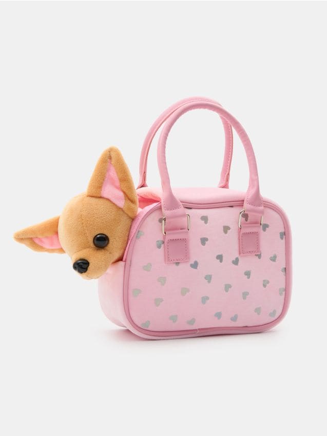 Sinsay - Jucărie de pluș în formă de câine cu geantă - multicolor