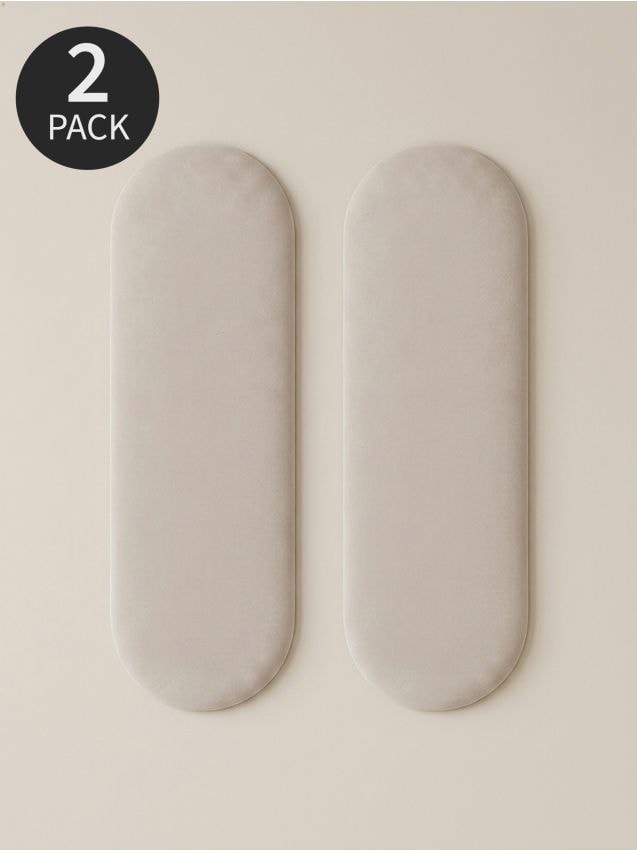 Sinsay - Panouri de perete tapițate 2 pack - nude