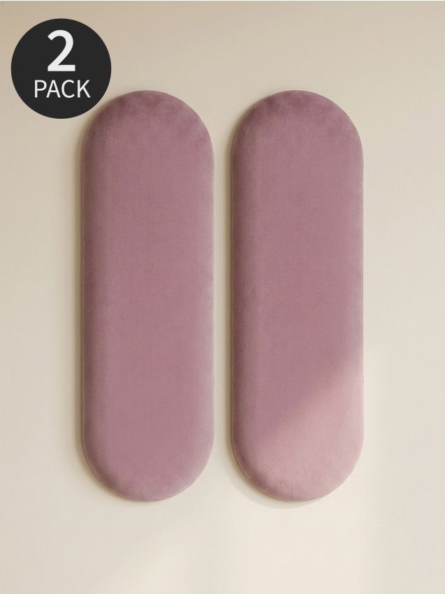 Sinsay - Panouri de perete tapițate 2 pack - roz-pastel