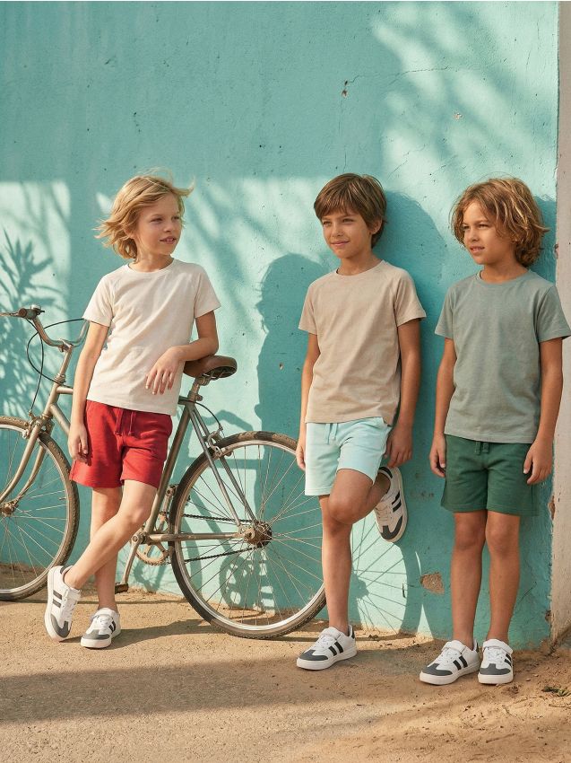 Sinsay - Pantaloni sport scurți 5 pack - gri deschis