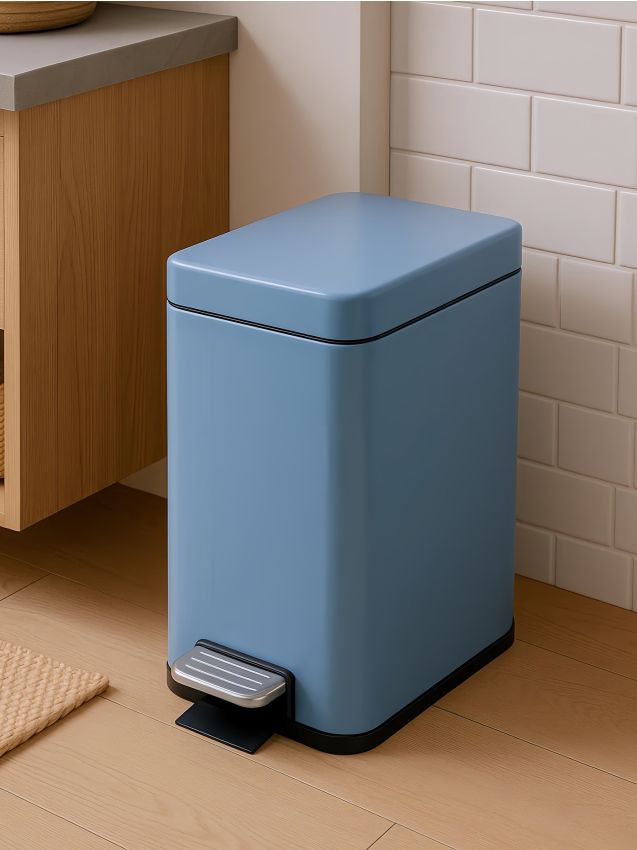 Sinsay - Coș de gunoi 5 L - albastru-pal