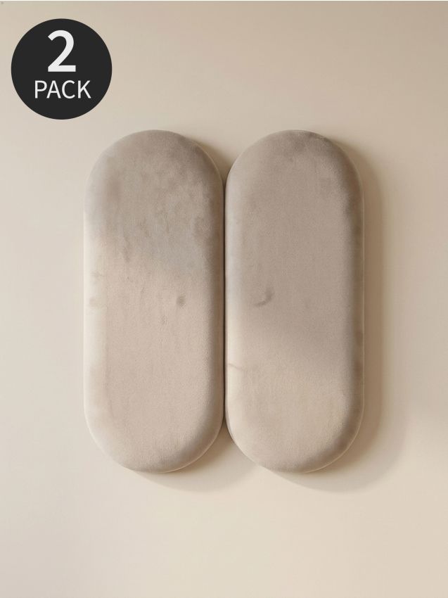 Sinsay - Panouri de perete tapițate 2 pack - nude