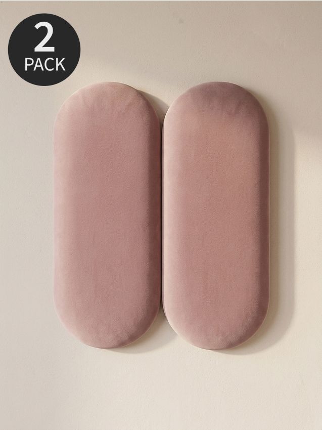 Sinsay - Panouri de perete tapițate 2 pack - roz-pastel