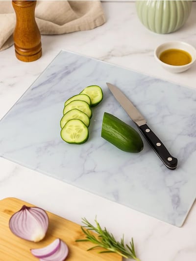 Steklena deska za rezanje