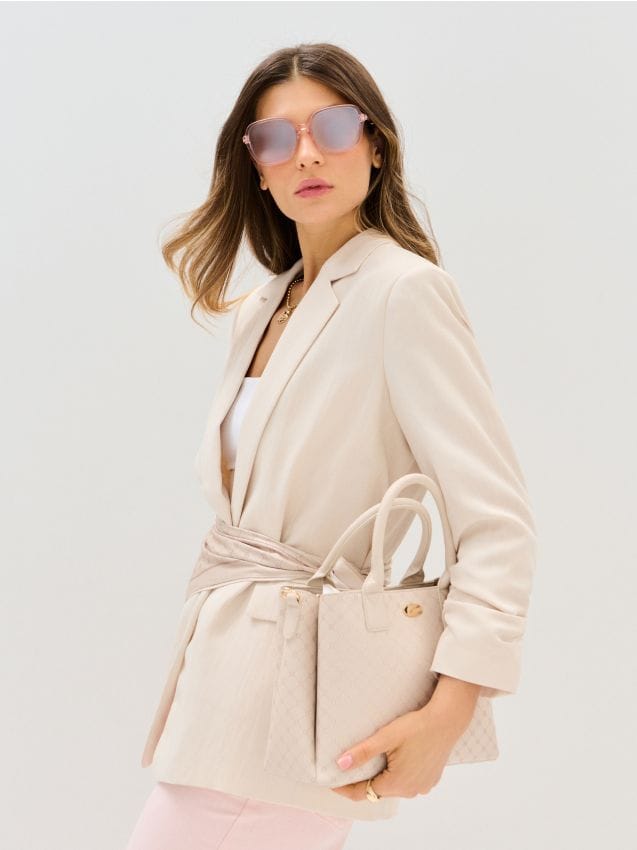 Sinsay - Ochelari de soare - roz-pastel