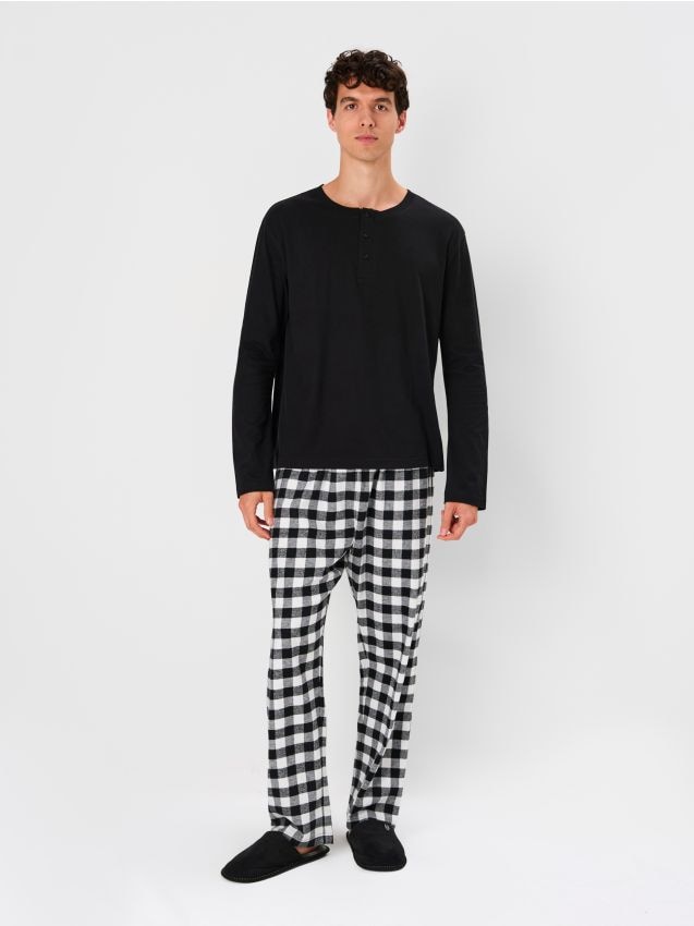 Sinsay - Dvojdielne bavlnené pyžamo - viacfarebná