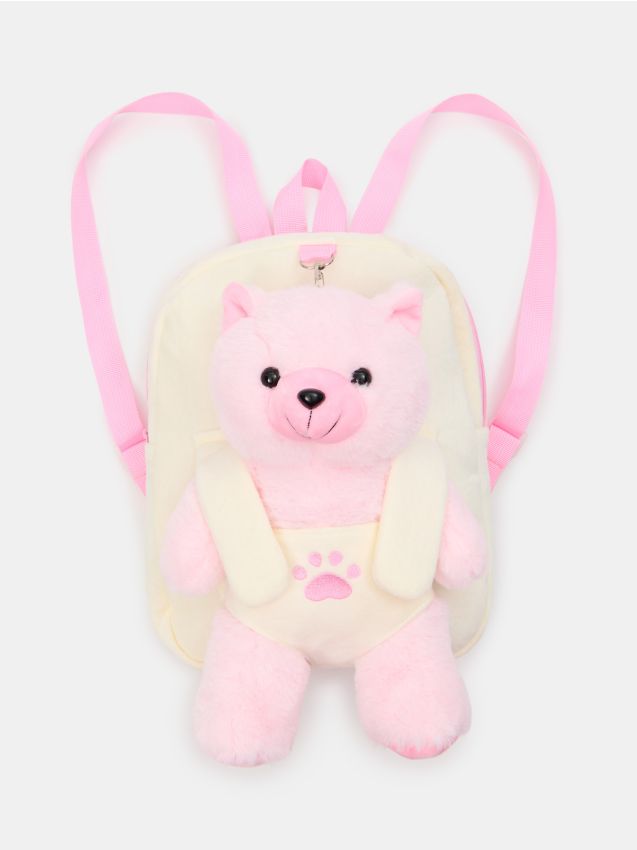 Sinsay - Rucsac cu ursuleț de pluș detașabil - multicolor